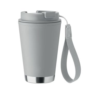 TOPIZ Double wall tumbler 300ml Grey