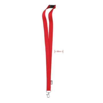 LANY RPET Red - 1 Bounce Creative Designs