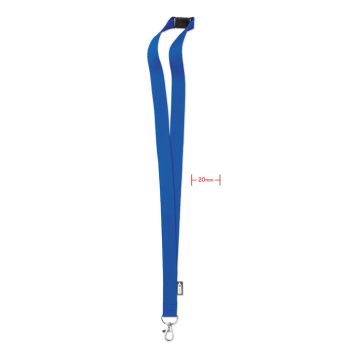 LANY RPET Royal blue - 1 Bounce Creative Designs