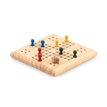 LUDO Classic Board Game Wood - 1 Bounce Creative Designs
