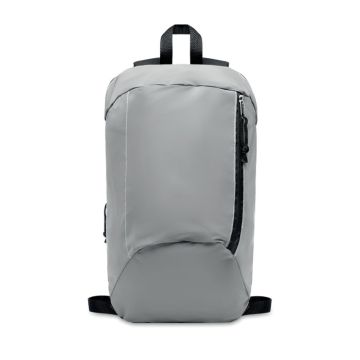 VISIBACK High Reflective Visibility Backpack Matt silver - 1 Bounce Creative Designs