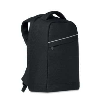 MUNICH Recycled Laptop Backpack Anti Theft Black - 1 Bounce Creative Designs