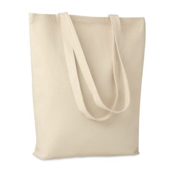 RASSA Eco Canvas Tote Shopper Bag Beige - 1 Bounce Creative Designs