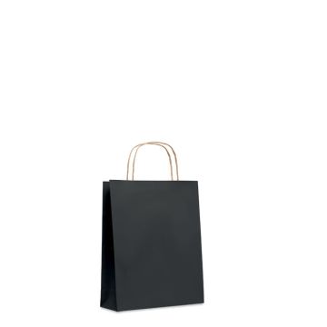 PAPER TONE Recycled Paper Gift Bag Small Black - 1 Bounce Creative Designs