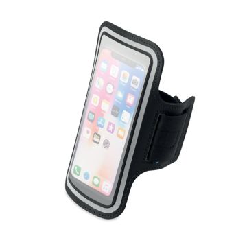 ARMPHONE  Armband Mobile Phone Pouch Black - 1 Bounce Creative Designs