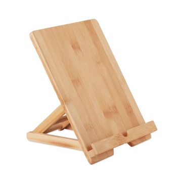 TUANUI Bamboo Tablet And Mobile Phone Stand Wood - 1 Bounce Creative Designs