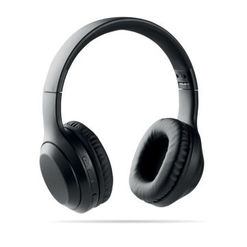 CLEVELAND Foldable Wireless Headphones With Call Function Black - 1 Bounce Creative Designs