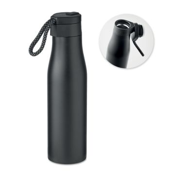 URSUS Insulated Metal Bottle With Magnetic Lid Black - 1 Bounce Creative Designs