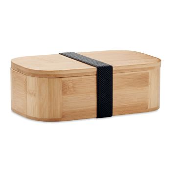 LADEN LARGE Bamboo Lunch Box With Divider Wood - 1 Bounce Creative Designs