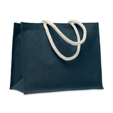 AURA Eco Jute Beach Bag With Short Handles - 1 Bounce Creative Designs