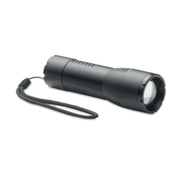 Small Metal Flashlight Torch ENTA Black - 1 Bounce Creative Designs