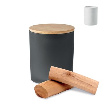 KEOPS SMALL Candle Plant Based With Bamboo Lid - 1 Bounce Creative Designs