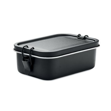 Stainless Steel Lunchbox With Buckles CHAN Black - 1 Bounce Creative Designs