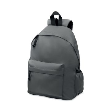 BAPAL+ 600D RPET polyester backpack Stone Grey