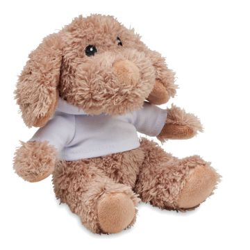 DOGGY Dog Plush Wearing a Hoodie