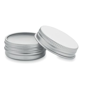 BALM Vegan lip balm in round tin White