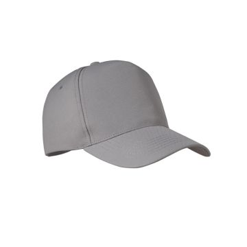SENGA RPET 5 panel baseball cap Grey