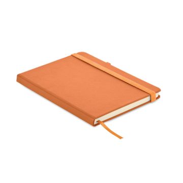 ARPU Recycled leather A5 notebook Orange