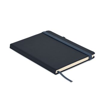 ARPU Recycled PU A5 lined notebook French Navy