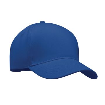 SINGA 5 panel baseball cap Royal Blue
