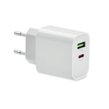 PORT 2 port USB Charger EU Plug