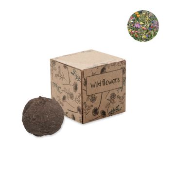 King Charles Coronation Promotional Products Wild Flower Growing Kits-Bounce Creative Designs