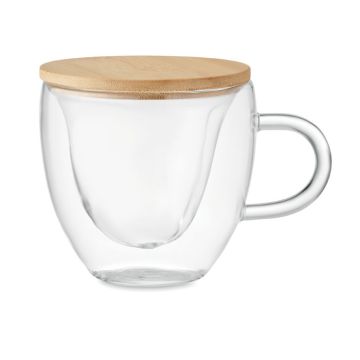 CORAMUG Double Wall Borosilicate Glass Mug