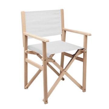 RIMIES Foldable Wooden Beach Chair