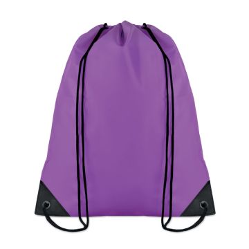 SHOOP 190T Polyester drawstring bag Violet