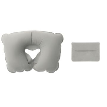 TRAVELCONFORT Inflatable Travel Pillow With Pouch - 1 Bounce Creative Designs