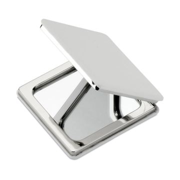 GLOW Square Compact Mirror Double Sided - 1 Bounce Creative Designs