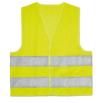 MINI VISIBLE Kids High Vis Safety Vest Yellow - 1 Bounce Creative Designs
