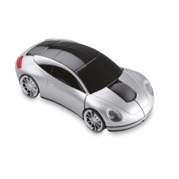 SPEED Wireless Computer Mouse Car Shaped Matt silver - 1 Bounce Creative Designs