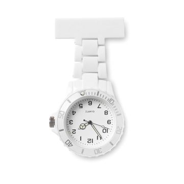 NURWATCH Analogue Nurses Watch White - 1 Bounce Creative Designs