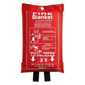 BLAKE Fire Blanket In Red Pouch Red - 1 Bounce Creative Designs