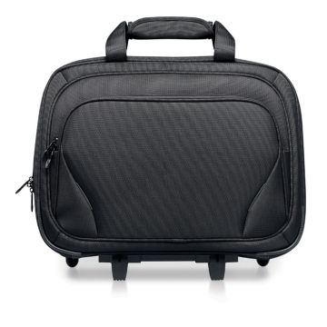 MACAU TROLLEY Business Case With Laptop Compartment Black - 1 Bounce Creative Designs