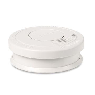 NONSMOKE Smoke Detector In Plastic Casing White - 1 Bounce Creative Designs