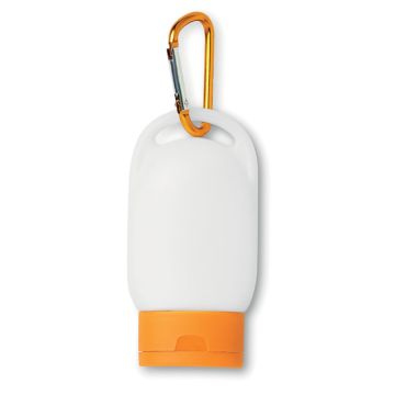 SUNCARE Sunscreen Lotion SPF25 With Carabiner Clip - 1 Bounce Creative Designs