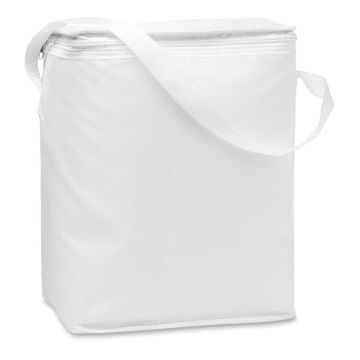 BIG CUBACOOL Large Cooler Bag Holds 6 2L Bottles White - 1 Bounce Creative Designs
