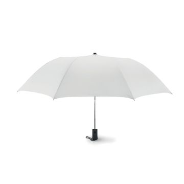 HAARLEM 21 inch foldable  umbrella White