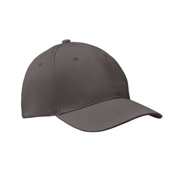 BASIE 6 panels baseball cap Stone Grey