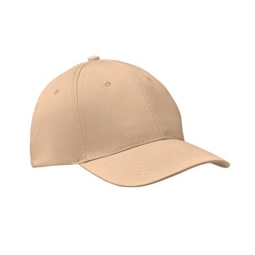 BASIE 6 panels baseball cap Ivory