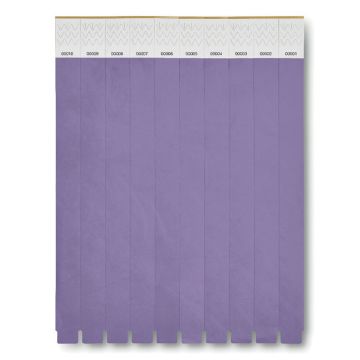 TYVEK Purple Event Wristbands Violet - 1 Bounce Creative Designs