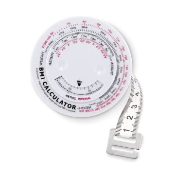 MEASURE IT BMI Measuring Tape White - 1 Bounce Creative Designs