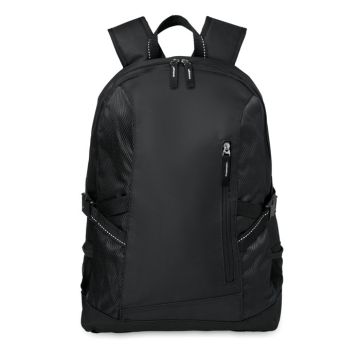 TECNOTREK Laptop Backpack With Rip Stop Black - 1 Bounce Creative Designs