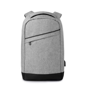 BERLIN Laptop Anti Theft Backpack With USB Cable - 1 Bounce Creative Designs