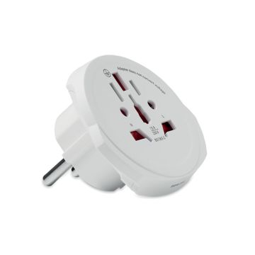 SKROSS World To Europe Travel Adaptor White - 1 Bounce Creative Designs