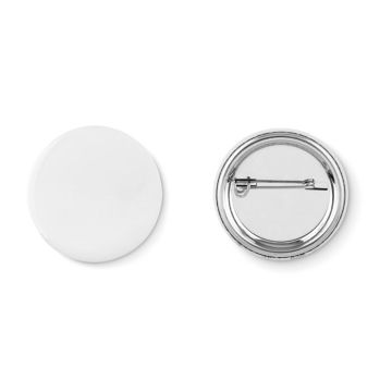SMALL PIN Matt silver - 1 Bounce Creative Designs