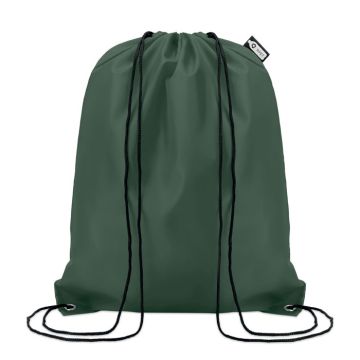SHOOPPET 190T RPET drawstring bag Dark Green