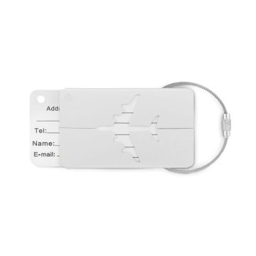 FLY TAG Matt silver - 1 Bounce Creative Designs